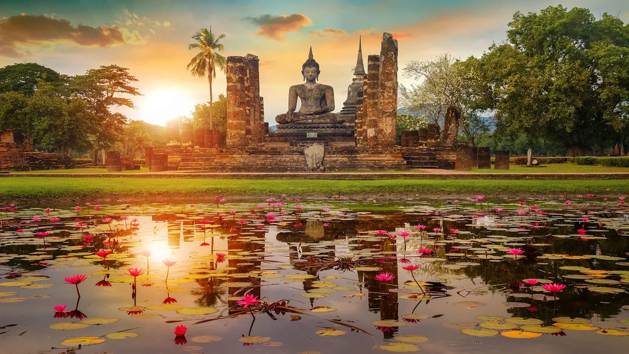 Les Temples de Sukhothai en Thaïlande